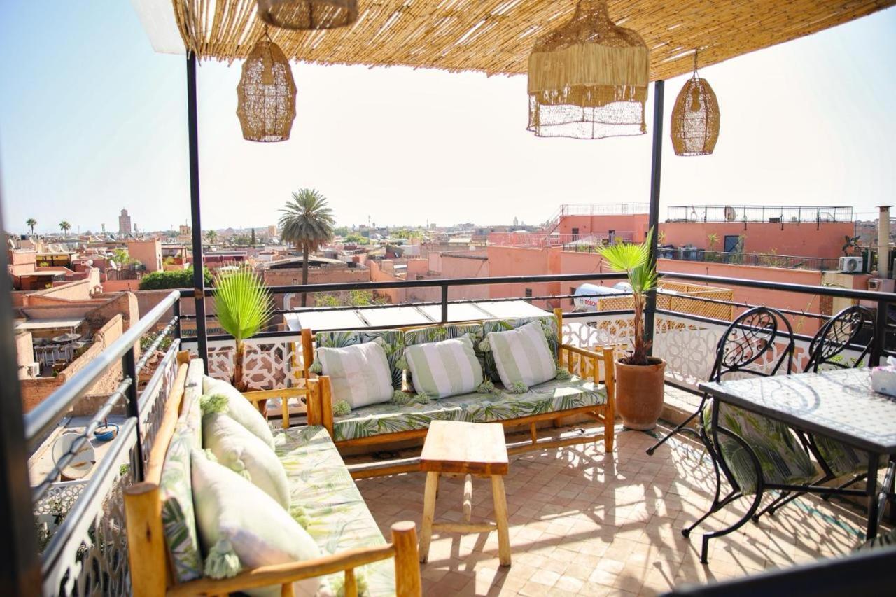 Riad & Spa Sous Le Soleil Chez Jerome Et Pamela Ch Marrakchi Marakéš Exteriér fotografie